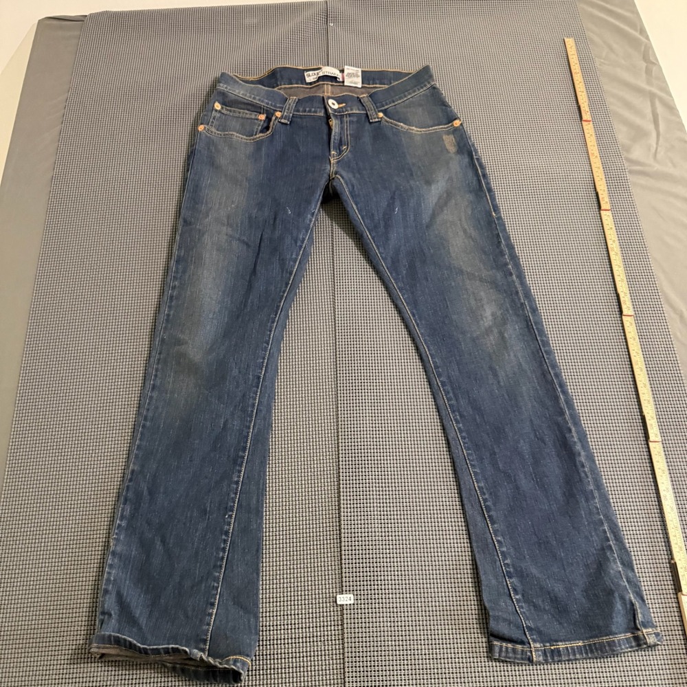 Levis Slouch Straight 504 Blue Denim Jeans Womens Size 9M